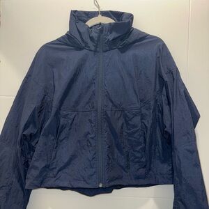 Lululemon Athletica Navy Rain Jacket